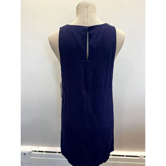 Lulus NWT Sassy Sweetheart Swing Dress in Navy Size S - Picture 3 of 4